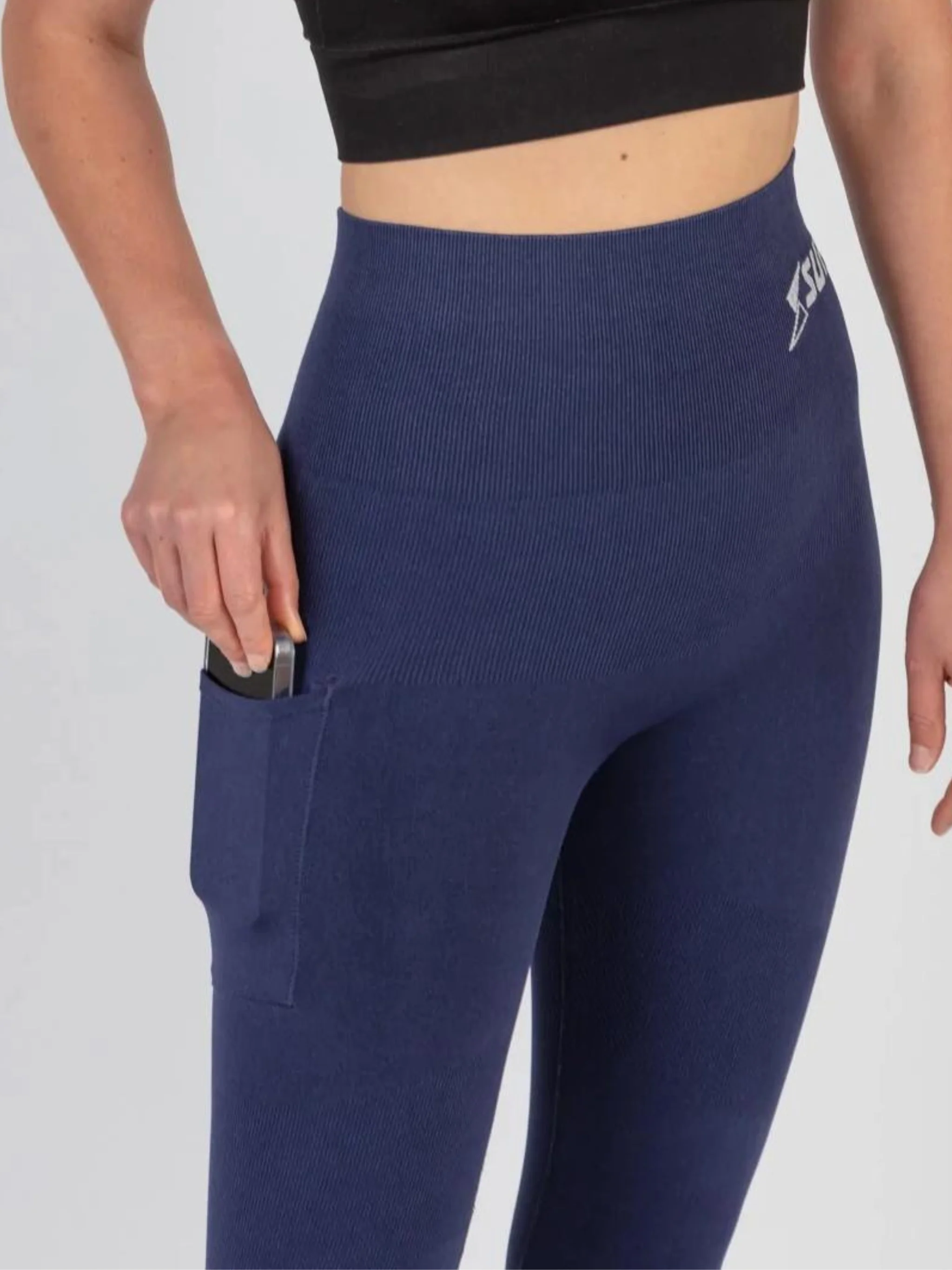 Patented Charlotte CORETECH® Recovery / POSTPARTUM 7/8 Leggings with Pocket - Image 10