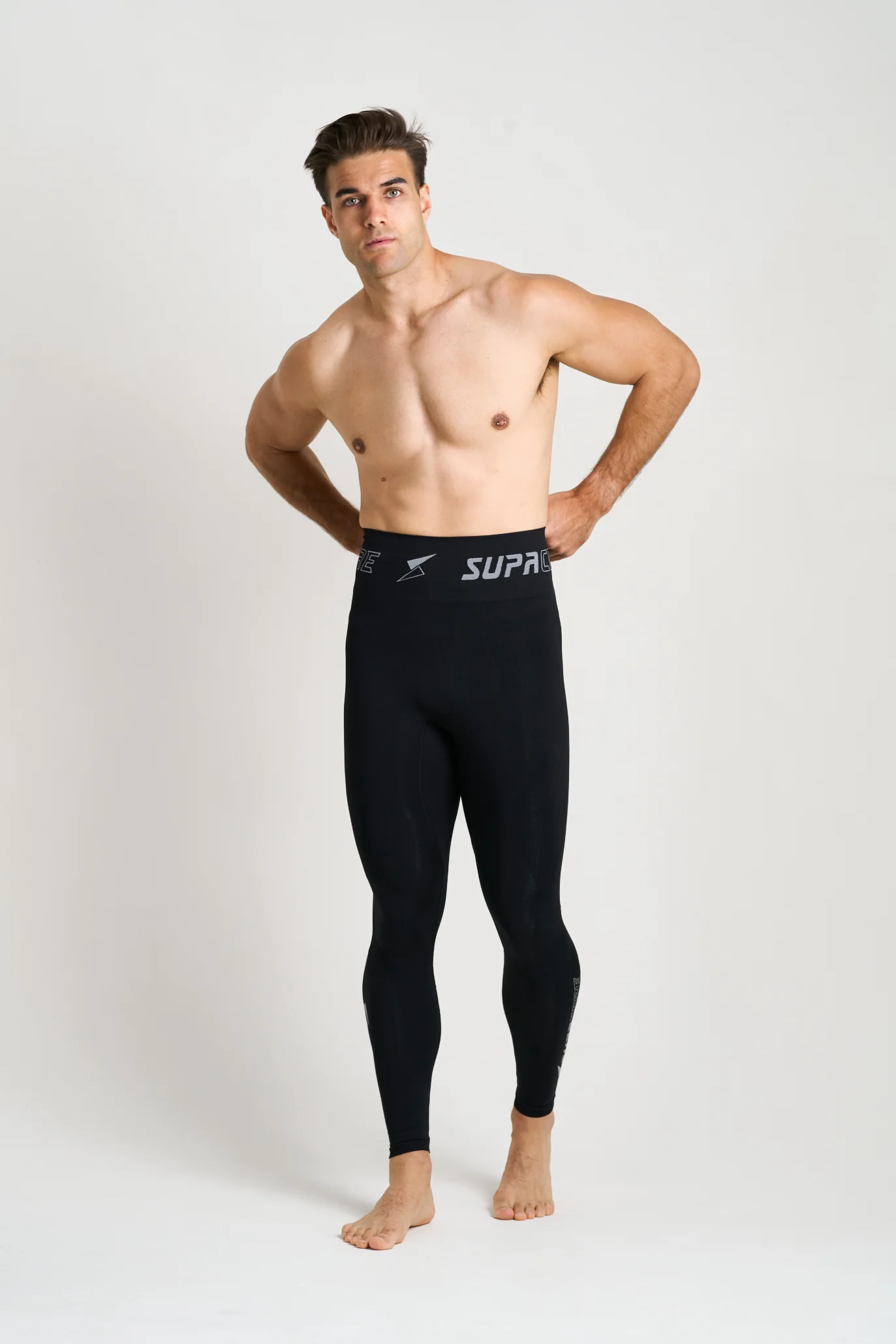 Patented Men's David "XTRA" CORETECH® Compression Leggings for Enhanced Performance and Pulled Hamstring, Groin Injury and Osteitis Pubis - Image 5